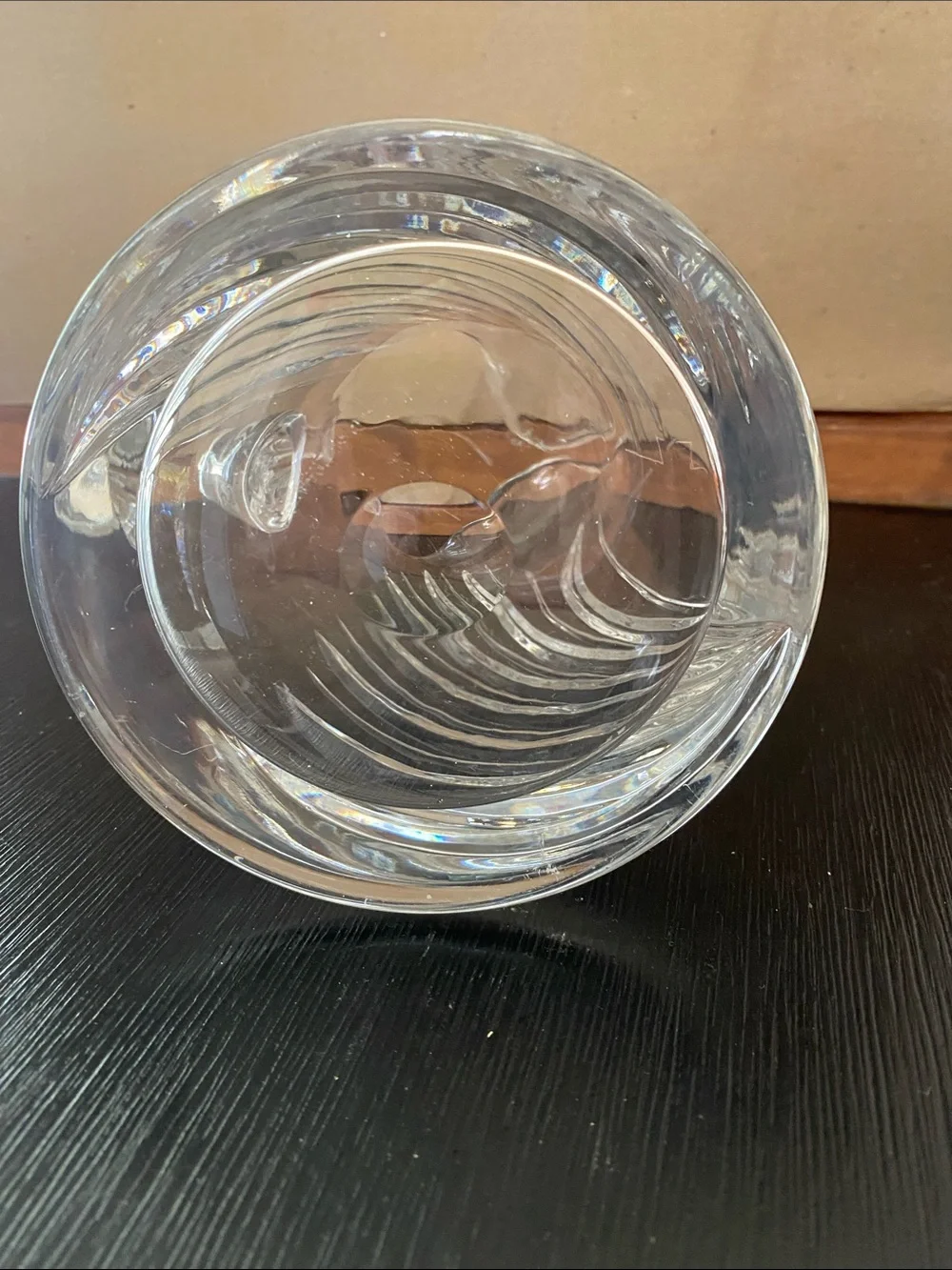 Vintage Hand-Cut Lead Crystal Pitcher